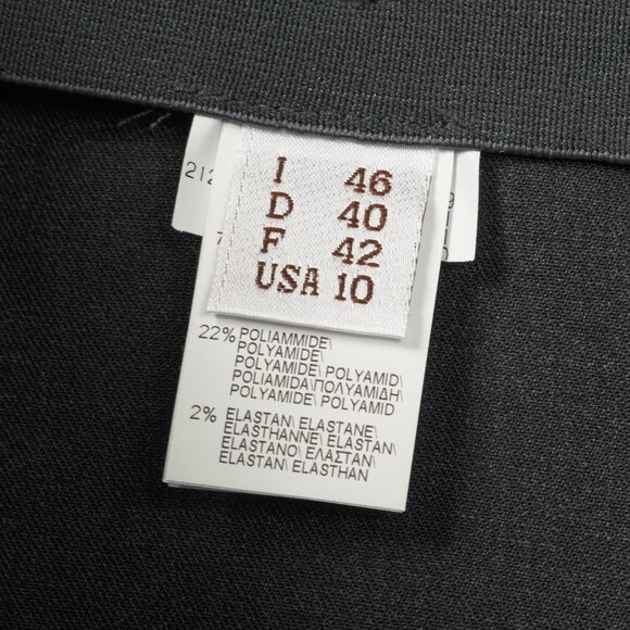 Brunello Cucinelli SS/21 Grey Wool-Blend Monili-Bead Trousers - Picture 9 of 14